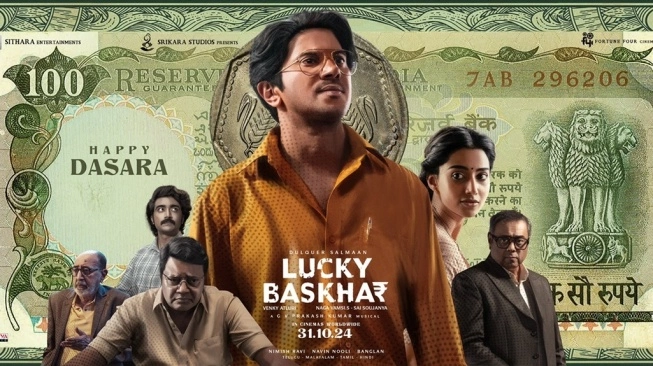 Intip Cerita Lucky Baskhar yang Lagi Hits di Netflix
